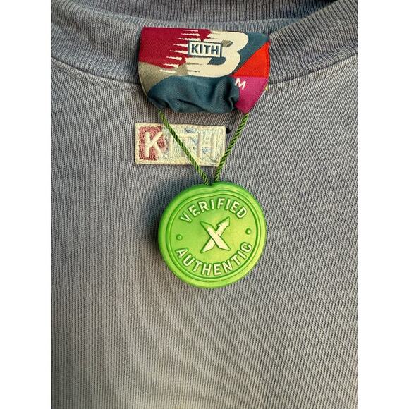 Kith x New Balance Spirit Long Sleeve Tee Ombre tie dye Size M USED condition - Picture 4 of 10